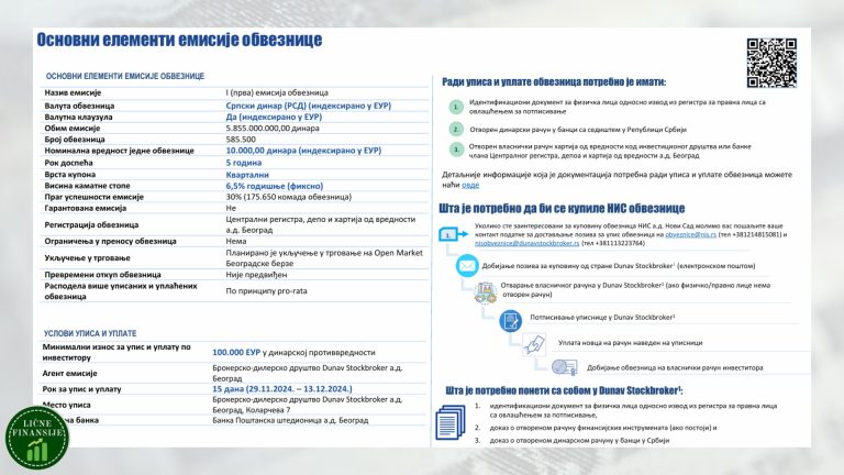 Obveznice - Opste informacije